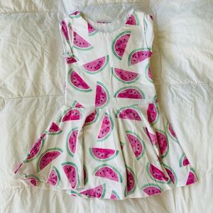 Watercolor Watermelon Twirl Dress (18-24 months)